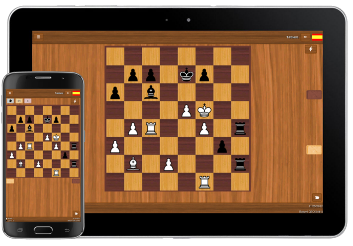 Juego de Ajedrez para Móvil y Tablet para Dos Jugadores