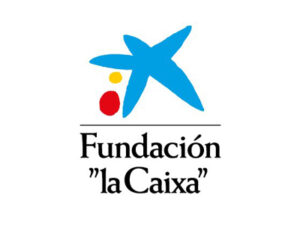 Logo Fundación la Caixa, entidad colaboradora de la red de centros de Canal Sénior