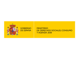 Logo Ministerio de Derechos Sociales, Consumo y Agenda 2030, entidad colaboradora de la red de centros de Canal Sénior