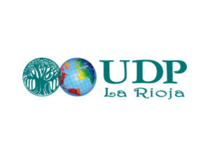 Logo UDP La Rioja, entidad colaboradora de la red de centros de Canal Sénior