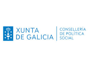 Logo Consellería de Política Social - Xunta de Galicia, entidad colaboradora de la red de centros de Canal Sénior