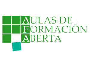 Logo Aulas de Formación Aberta, entidad colaboradora de la red de centros de Canal Sénior