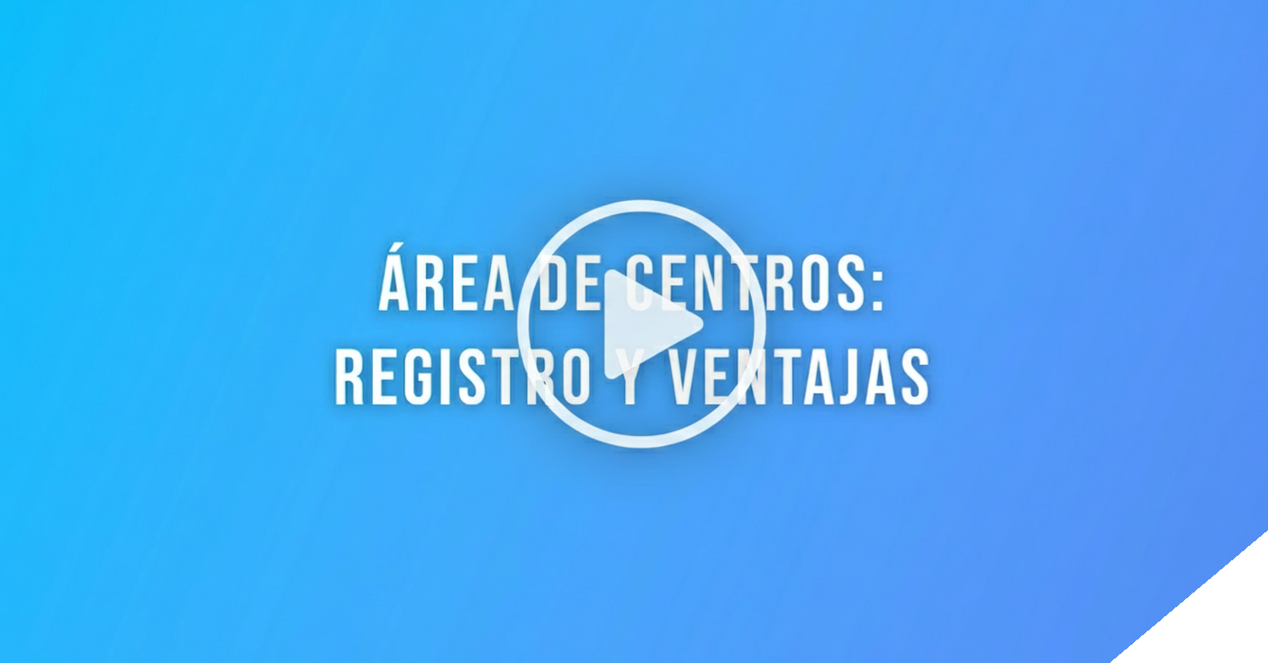 vídeo explicativo para registrar tu centro en Canal Sénior